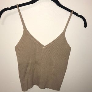 Tan Tank top